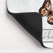 Brillante Kupferschmetterlinge Mousepad (Ecke)