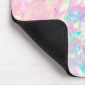 brillante lila-rosa Opal Mousepad (Ecke)