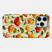 Brillante Mohnblumen iPhone Hülle (Rückseite (Horizontal))