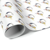 Brillante Neoplastik Art Monogram. Buchstabe G Geschenkpapier (Rolleneckpunkt)