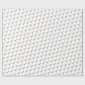 Brillante Neoplastik Art Monogram. Buchstabe I Geschenkpapier (Flach)