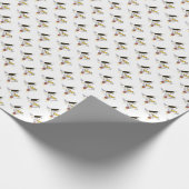 Brillante Neoplastik Art Monogram. Buchstabe M Geschenkpapier (Ecke)