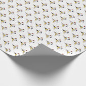 Brillante Neoplastik Art Monogram. Buchstabe R Geschenkpapier (Ecke)