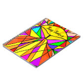 Brillante Notebook-Cartoon Joy Multicolors Notizblock (Linke Seite)