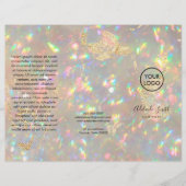 brillante Opal-Foto-Broschüre (Vorderseite)