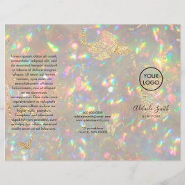 brillante Opal-Foto-Broschüre