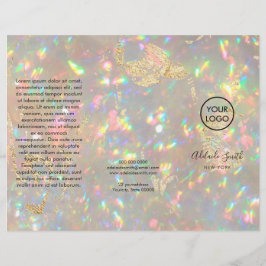 brillante Opal-Foto-Broschüre