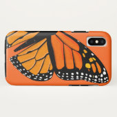 Brillante Orange & Black Monarch Butterfly Case-Mate iPhone Hülle (Rückseite (Horizontal))