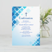 Brillante Plätze Bestätigung Einladung (Stehend Vorderseite)