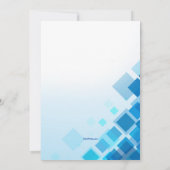 Brillante Plätze Bestätigung Einladung (Rückseite)