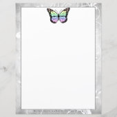 Brillante Rainbow Butterfly Stationierung (Vorderseite)