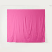 Brillante Rose (Vollfarbe) Wandteppich (Vorderseite (Horizontal))