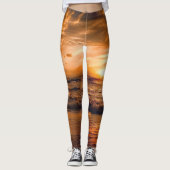 Brillante Sunset Ladys Leggings (Vorderseite)