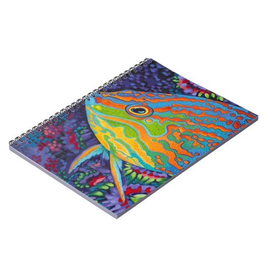 Brillante tropische Fische I Notizblock (Linke Seite)