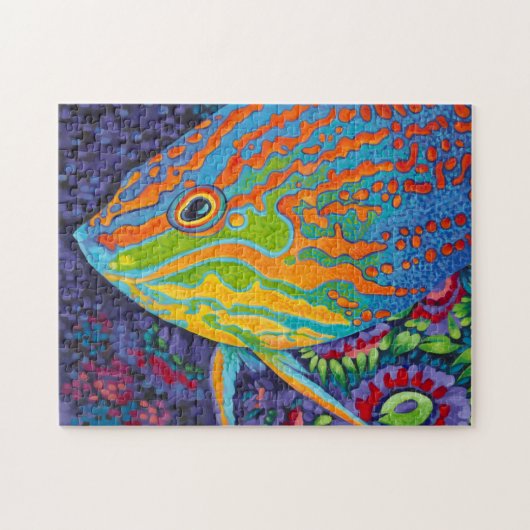 Brillante tropische Fische I Puzzle (Horizontal)