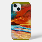 Brillante tropische Seascape Case-Mate iPhone Hülle (Rückseite)