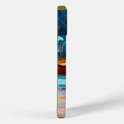 Brillante tropische Seascape Case-Mate iPhone Hülle (Rückseite / Rechts)