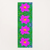 Brillante Ultra-Violet-Peony mit gelbem Zentrum Yogamatte (Vorderseite)