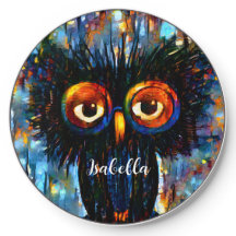 Brillante und kluge Eule