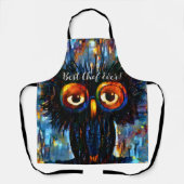 Brillante und kluge Eule Schürze (Vorderseite)