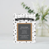 Brillante, zukunftsfähige Einladung (Stehend Vorderseite)