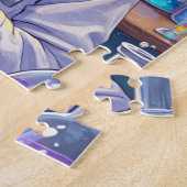 Brillanter junger Wissenschaftler Puzzle (Seite)
