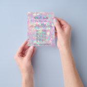 brillanter Opal Foto Design Flyer (Gruppe)