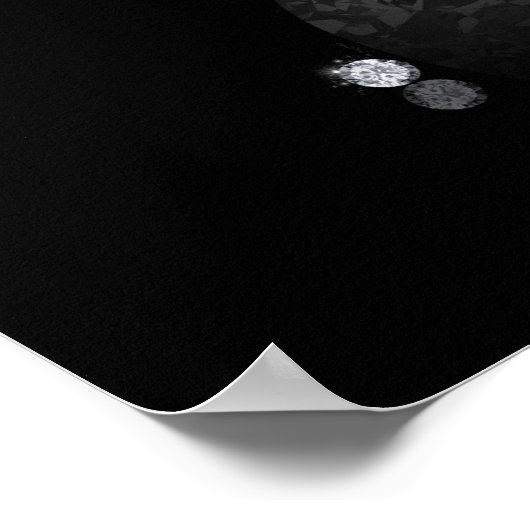 Brillantes Ostereier - Poster (Ecke)