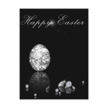 Brillantes Ostereier - Postkarte