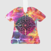 Brillantes Weihnachtsalternative Ornament (Rückseite)