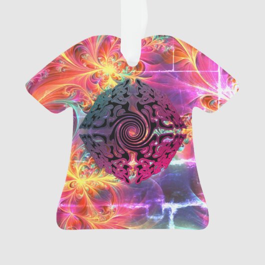 Brillantes Weihnachtsalternative Ornament (Vorderseite)