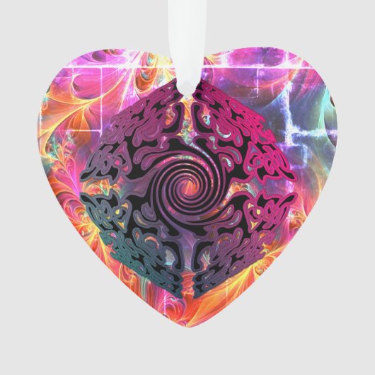 Brillantes Weihnachtsalternative Ornament (Vorderseite)