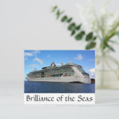 Brillanz der Meere Postkarte (Stehend Vorderseite)