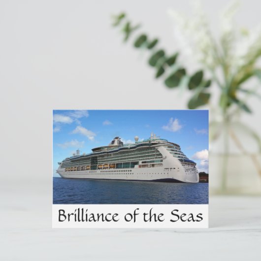 Brillanz der Meere Postkarte (Stehend Vorderseite)