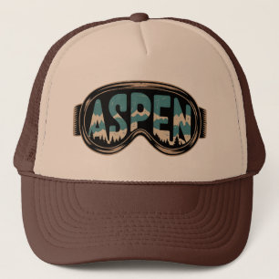 Brille Aspen Snowmass Colorado Skigebiet Geschenke Truckerkappe