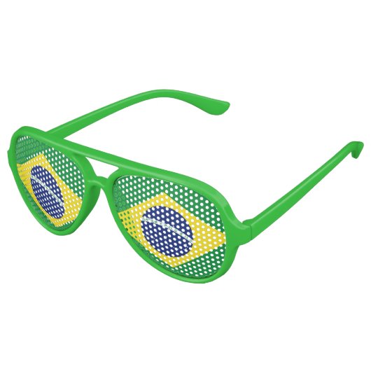 Brille auf brasilianischem Party | Sonnenbrille (Schrägansicht)