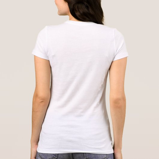 Brille auf Santa T-Shirt (Rückseite)