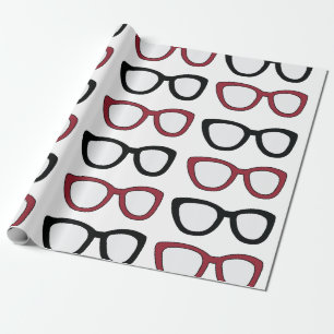 Brille Augengläser Optiker Geschenkpapier