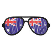 Brille aus australischem Party | Australia Day Spa Partybrille (Vorderseite)