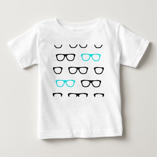 Brille Baby T-shirt (Vorderseite)