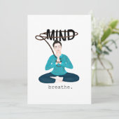 Brille Dankeskarte (Stehend Vorderseite)