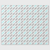 Brille Geschenkpapier (Flach)