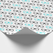 Brille Geschenkpapier (Ecke)
