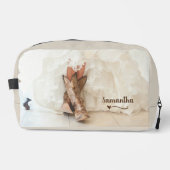 Brille in Stiefeln Waschbeutel (Vorderseite)