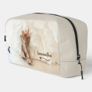 Brille in Stiefeln Waschbeutel