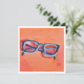 Brille Karte (Stehend Vorderseite)