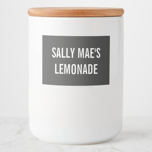 Brille Lebensmitteletikett (Vorderseite)