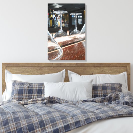 Brille Leinwanddruck (Insitu (Schlafzimmer))