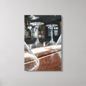 Brille Leinwanddruck (Vorderseite)