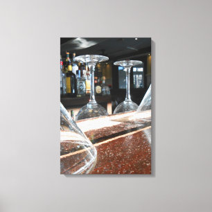 Brille Leinwanddruck